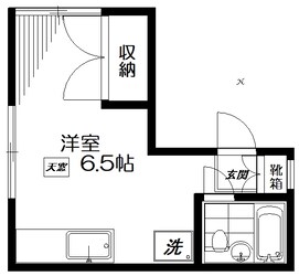 コーポタナダの物件間取画像